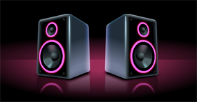 震撼音响flash动画素材